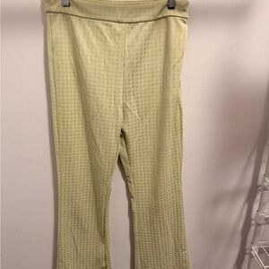 Yellow & White checkered trousers